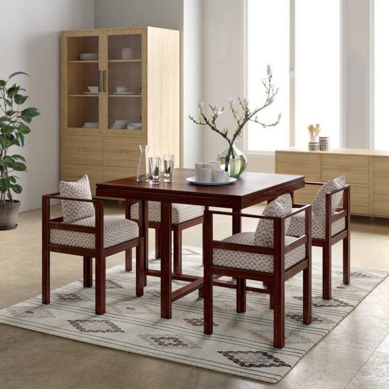 Bayne 4 Seater Sheesham Dining Set