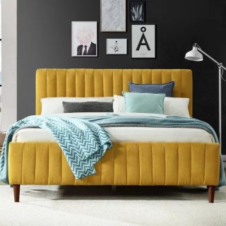Florence Upholstered Double Bed
