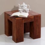 Harlan Solidwood End Table- Walnut