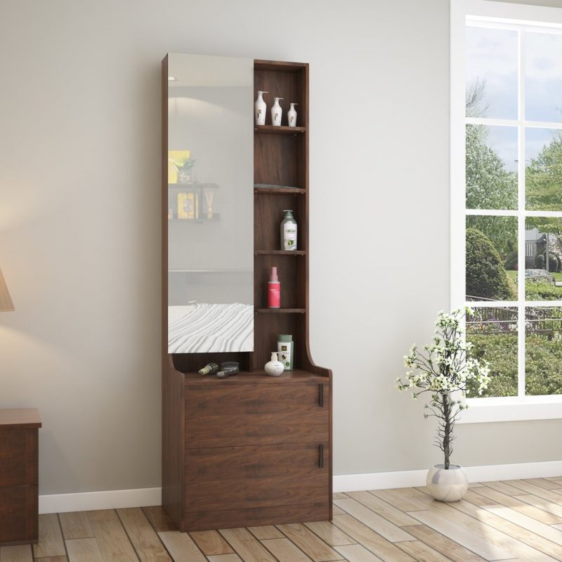 Ozone Dresser With Mirror (Wenge)