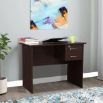Coral Study Table with 2 Drawer in Wenge Colour