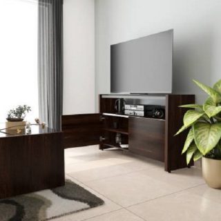 Harmony Engineered Wood TV Entertainment Unit (Junglewood Finish)