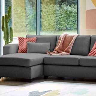 5 seater left hand corner deals sofa