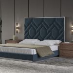 Raza Upholstered Double Bed